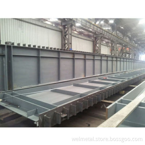 Painting bridge beam